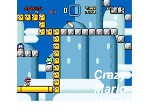 Crazy Mario World (SMW1 Hack) Cover